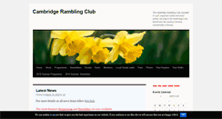 Desktop Screenshot of cambridgeramblingclub.com