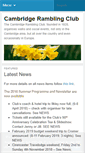 Mobile Screenshot of cambridgeramblingclub.com